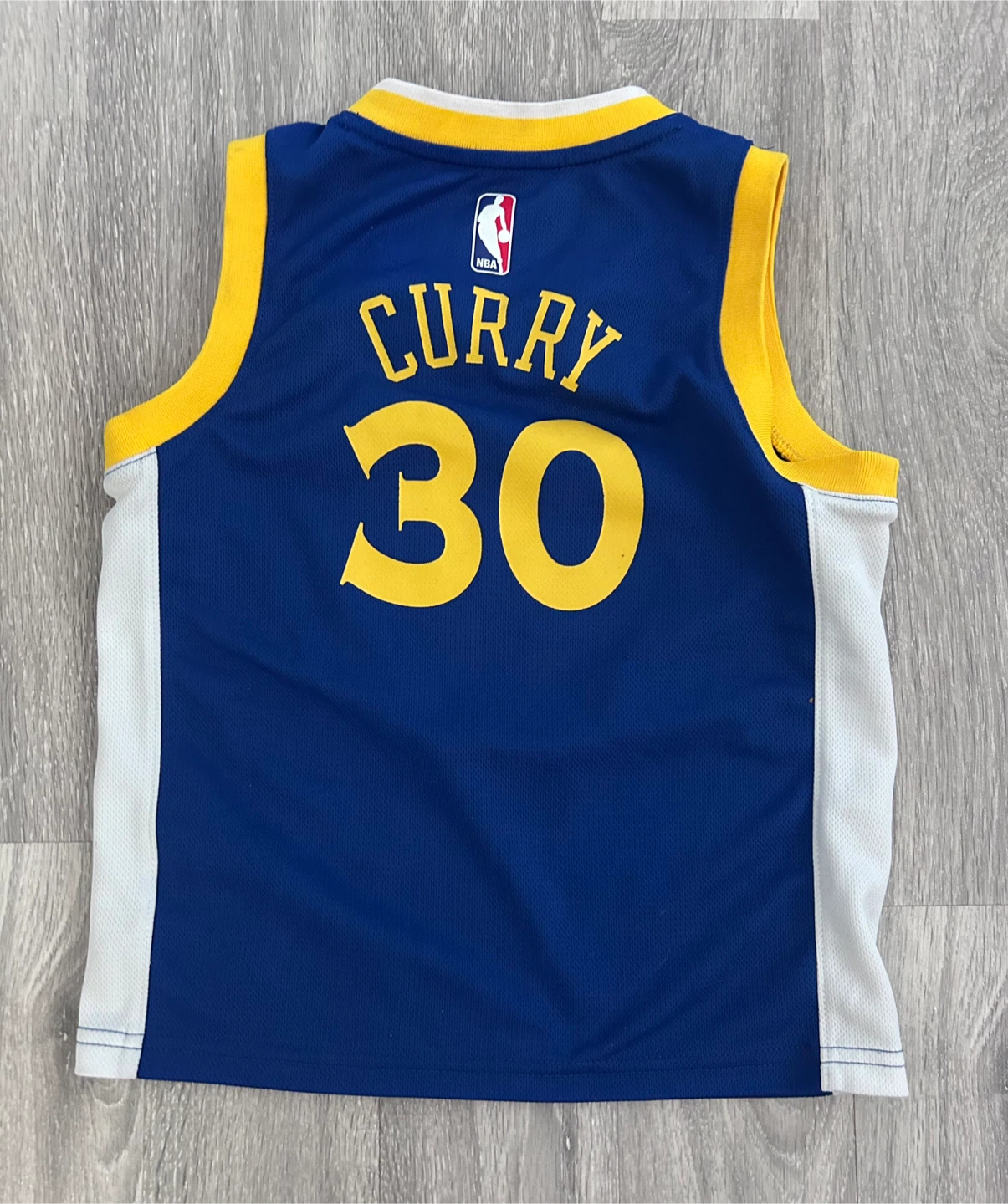 Kids Nike Golden State Warriors Curry 30 Jersey, Size M - photo 2