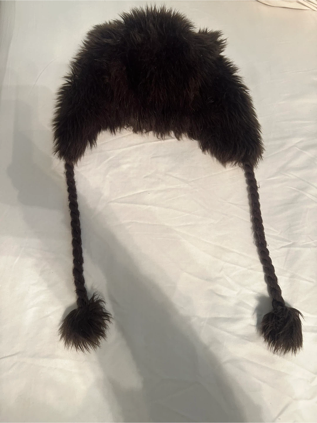 American Eagle Brown Faux Fur Hat - photo 2