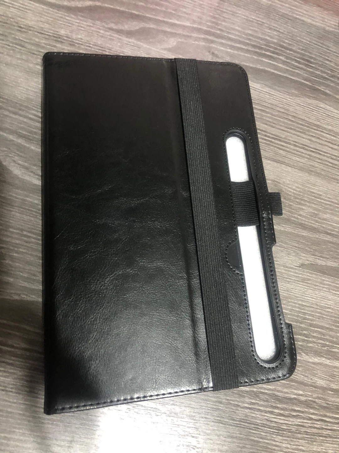 Black & Brown Leather Tablet Case - photo 4