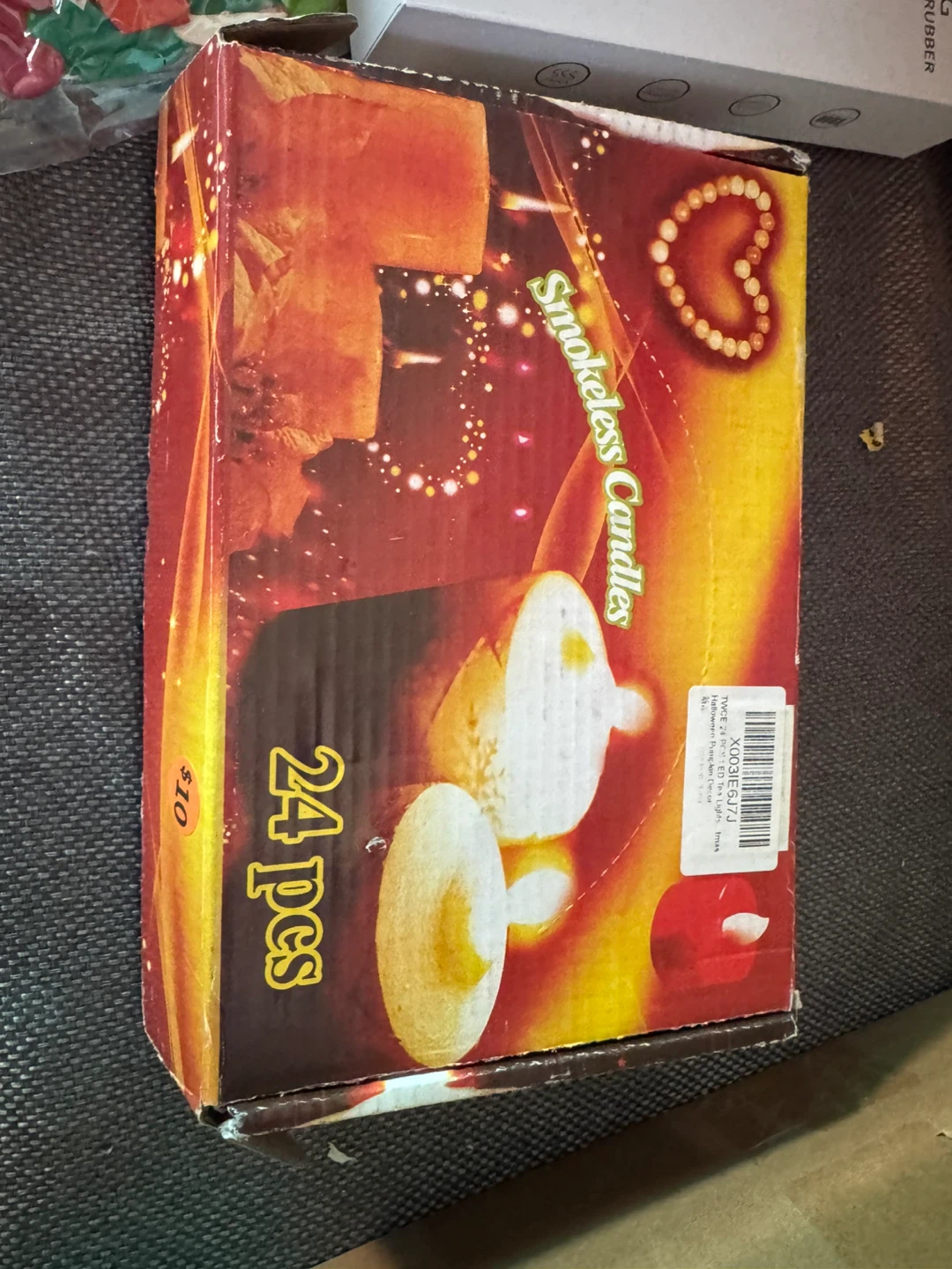 Smokeless Candles - 24 pcs