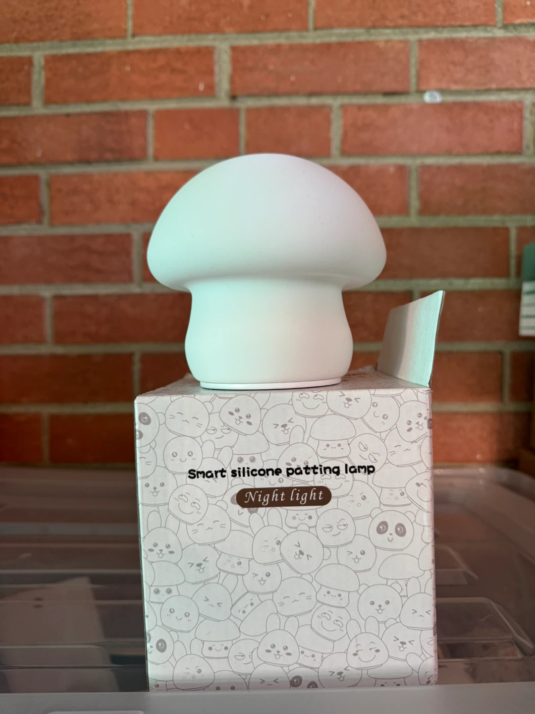 Mushroom Night Light - Smart Silicone Patting Lamp