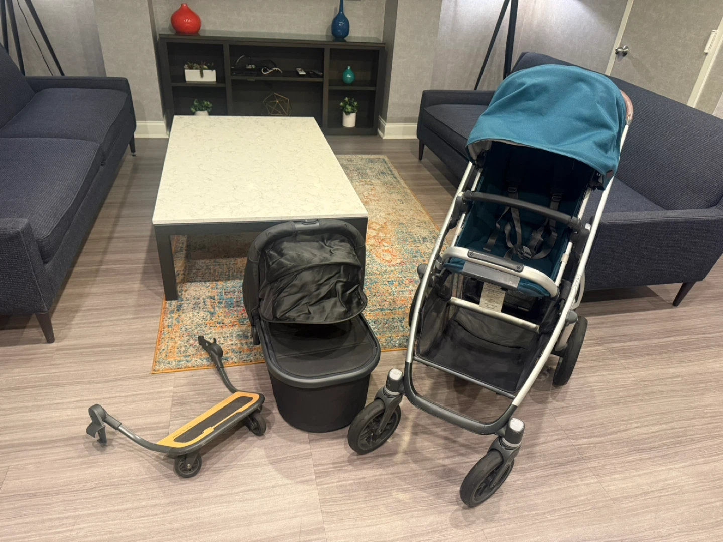 UPPAbaby Vista V2 Stroller with Bassinet & Piggyback