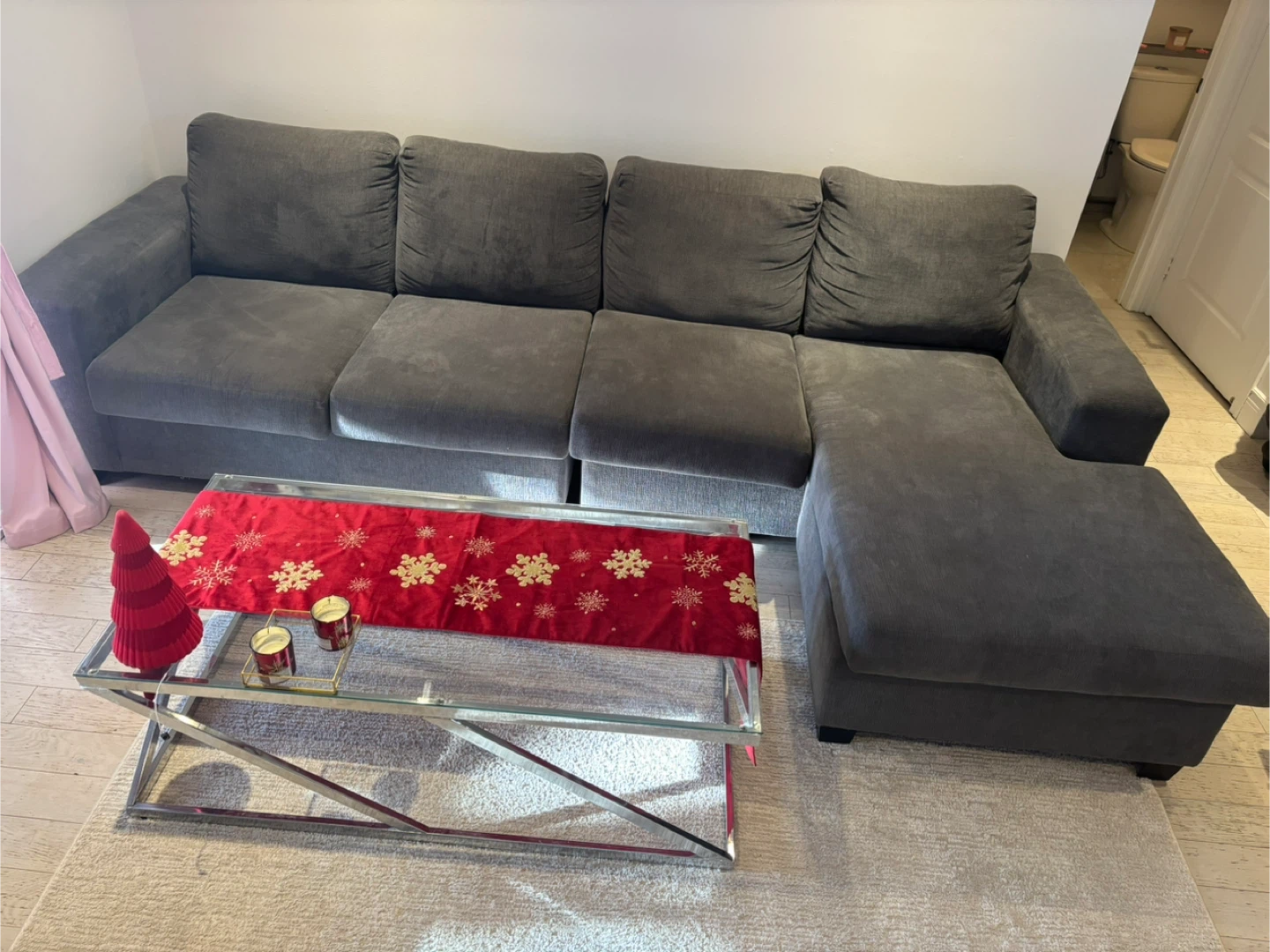 Grey Sectional Sofa