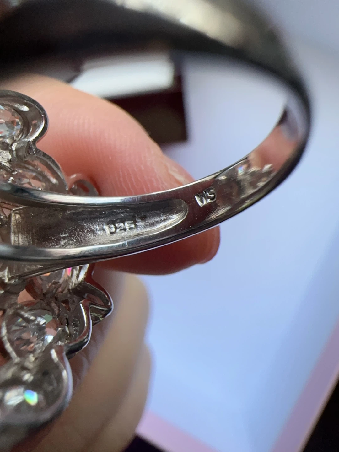 Sterling Silver 925 Ring with Cubic Zirconia - photo 4