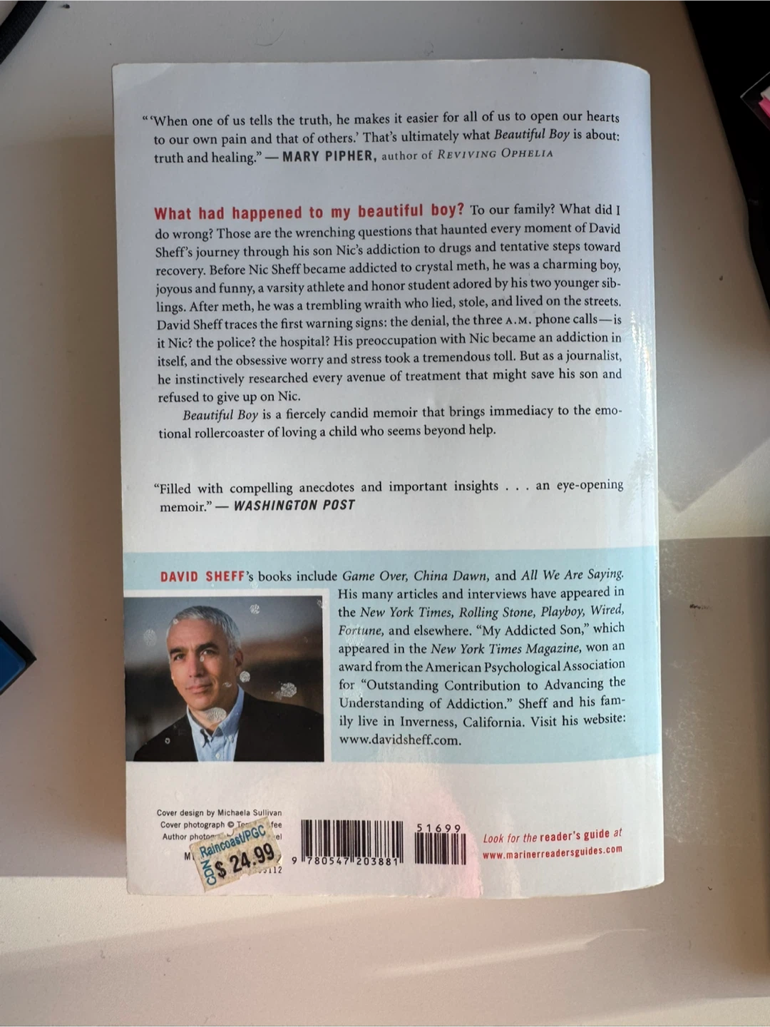 Beautiful Boy paperback - photo 2