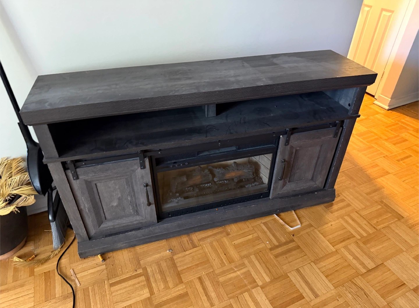 Fireplace TV stand - photo 2