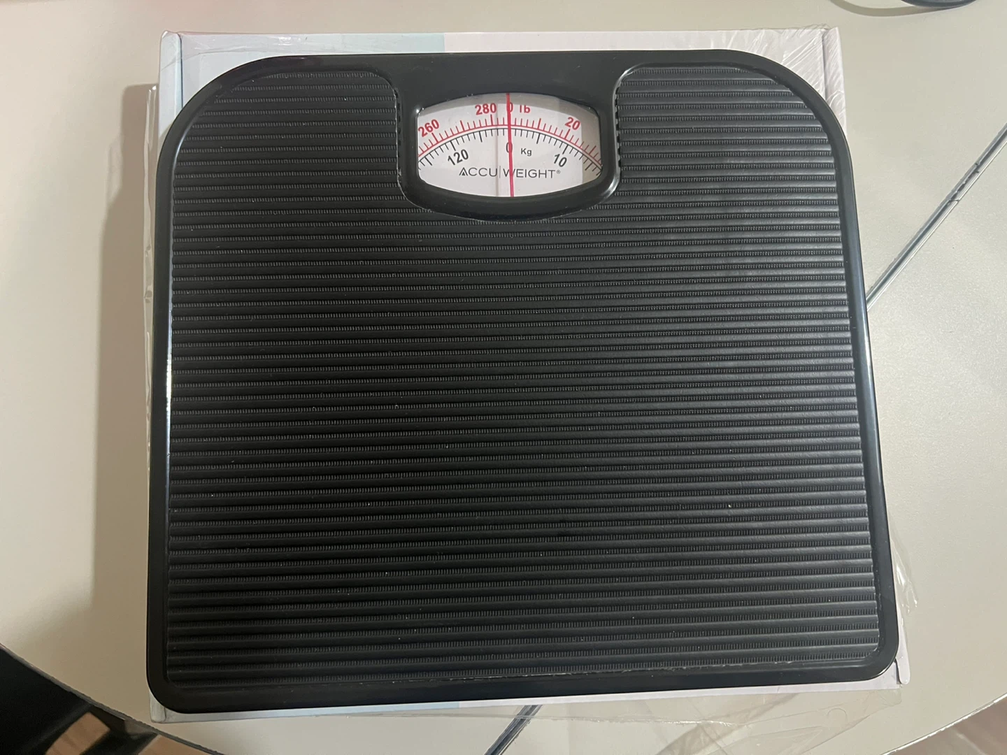 Accuweight Black Analog Scale