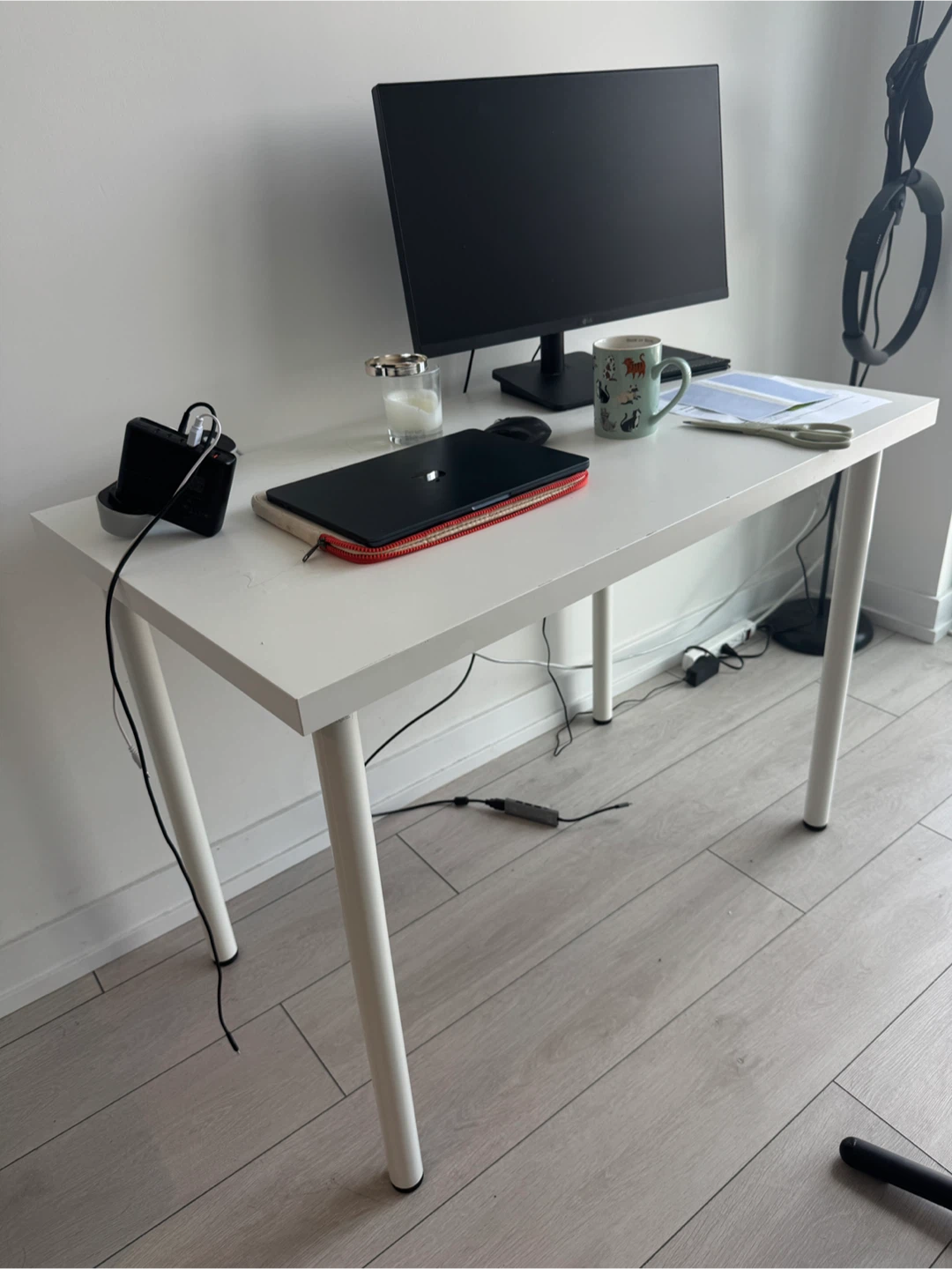 IKEA LINNMON / ADILS White Table 100x60cm