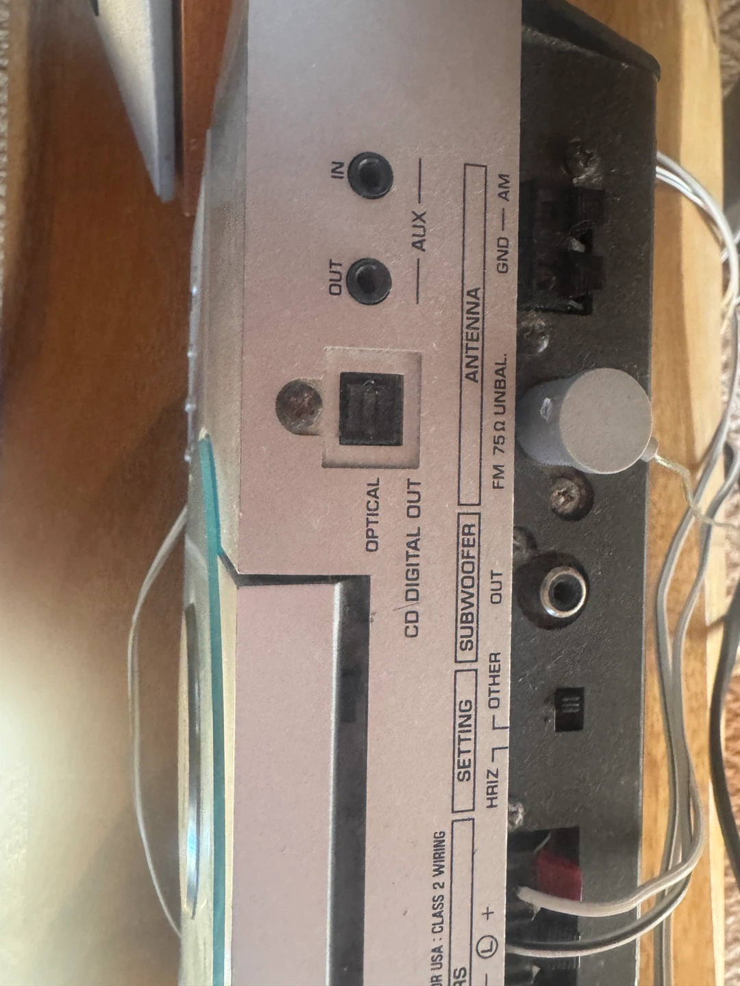 Yamaha CRX-TS10 Natural Sound CD Receiver - photo 4