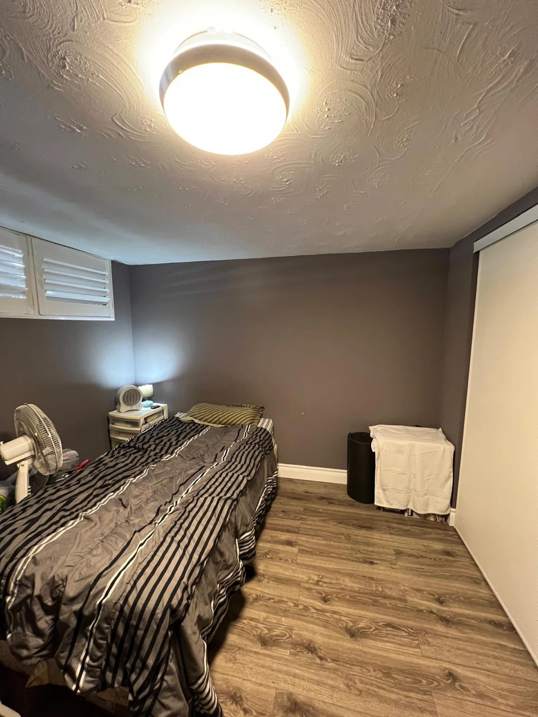 Room for rent in basement apartment