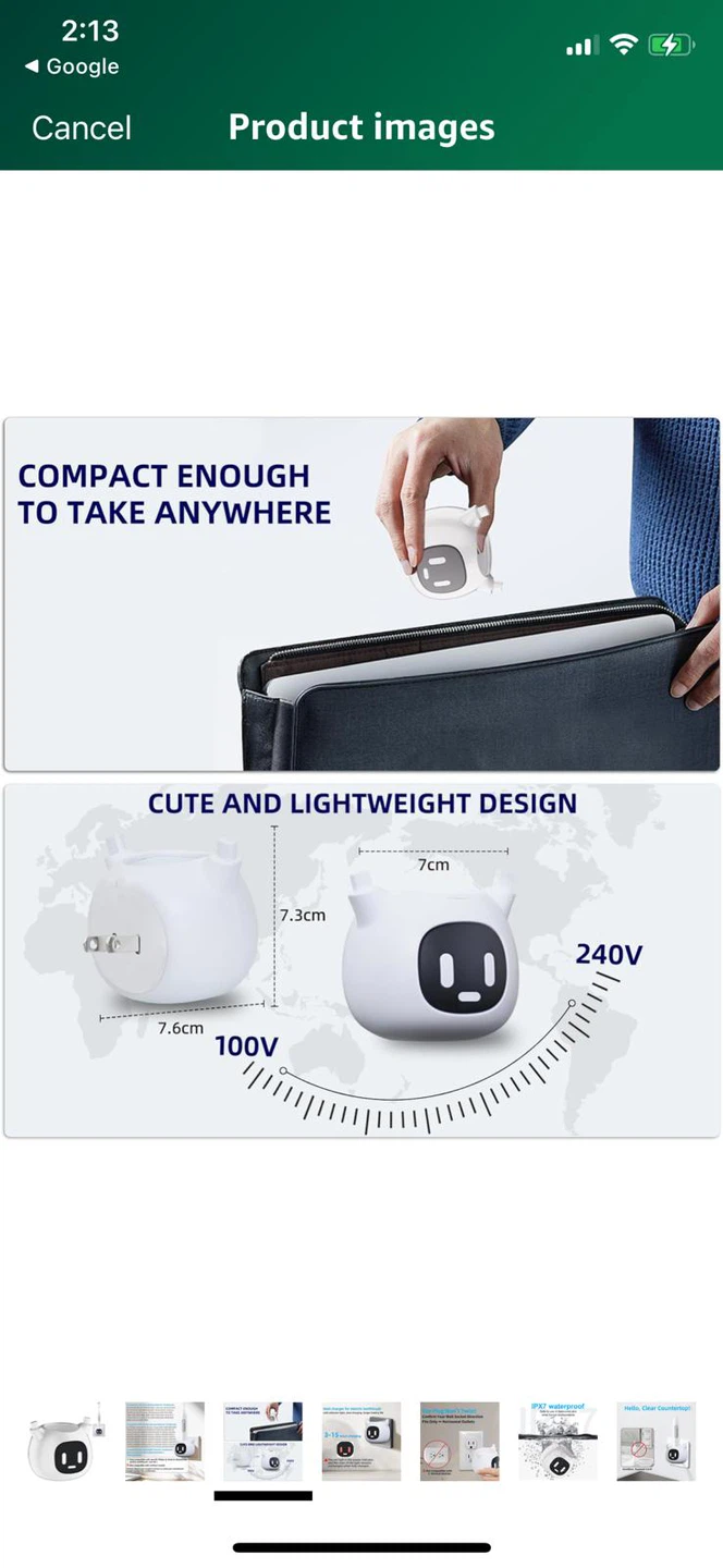 Teeteck Inductive Toothbrush Charger - New in Box! - photo 4