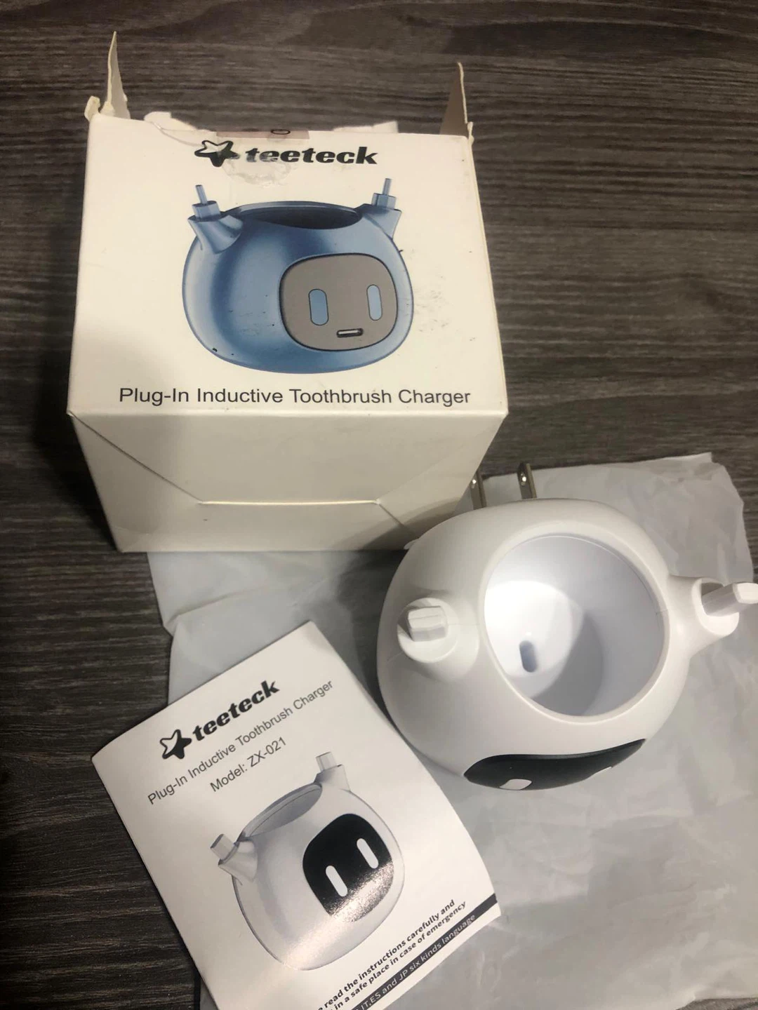 Teeteck Inductive Toothbrush Charger - New in Box! - photo 3