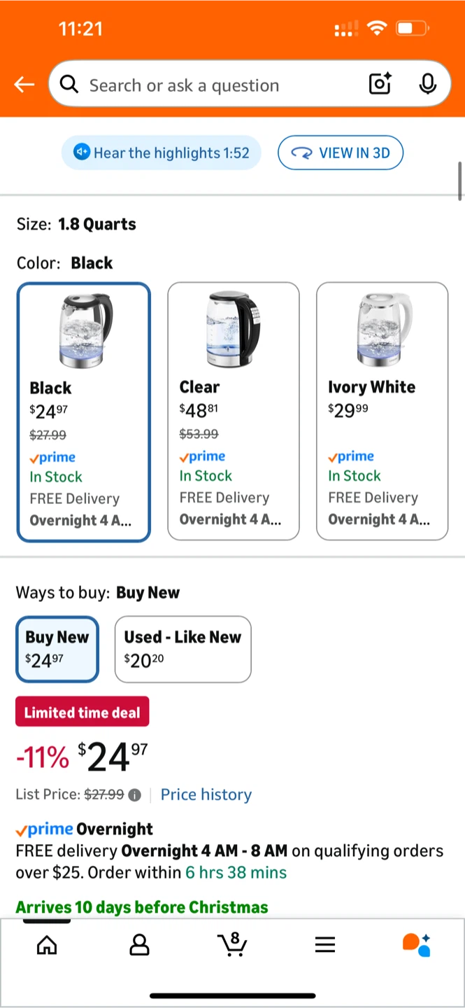 Cosory Tea Kettle