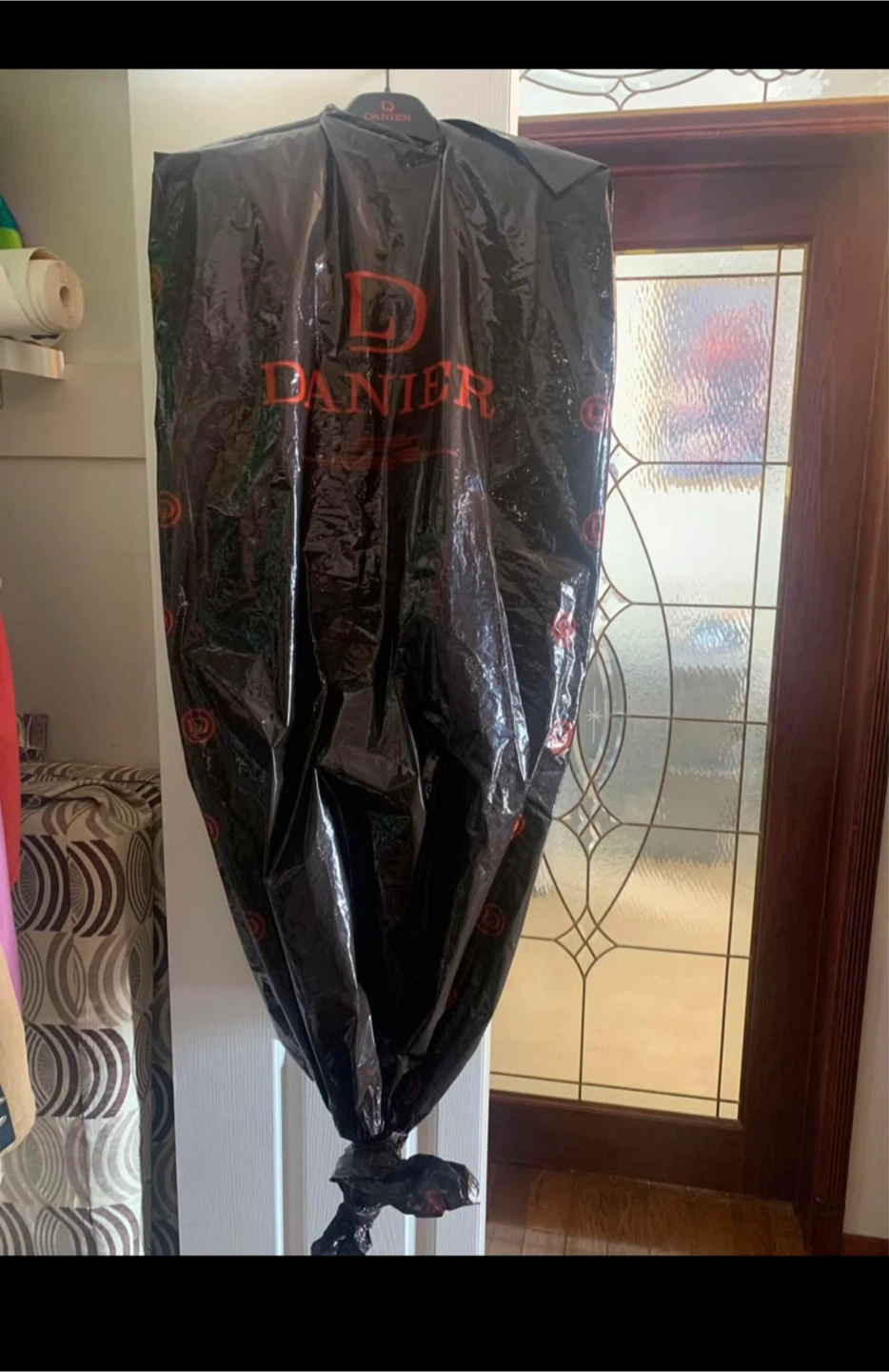 Danier Black Leather Coat - Size M - photo 4