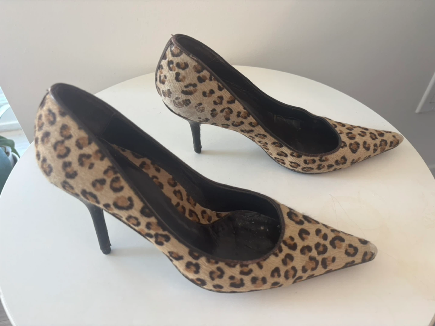 Leopard Print Heels