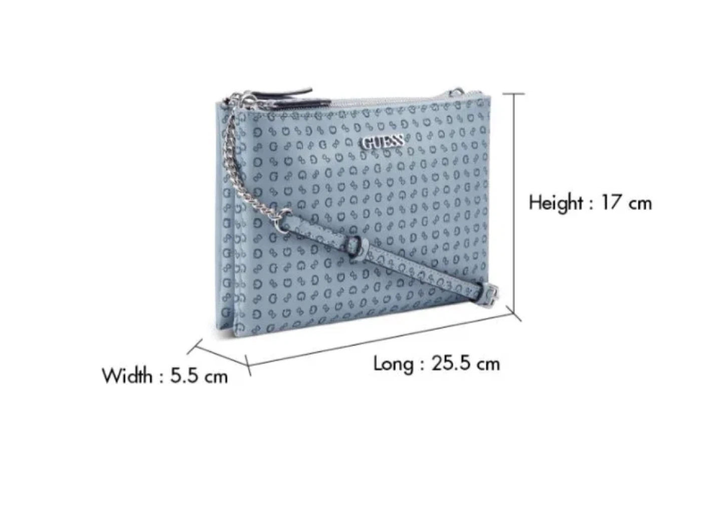 Guess Light Blue Crossbody Bag