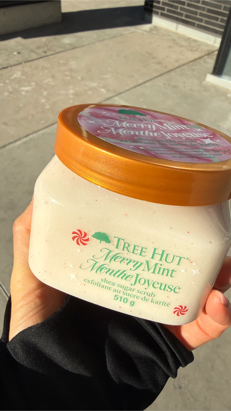 NEW unopened Tree Hut Merry Mint Shea Sugar Scrub - 510g