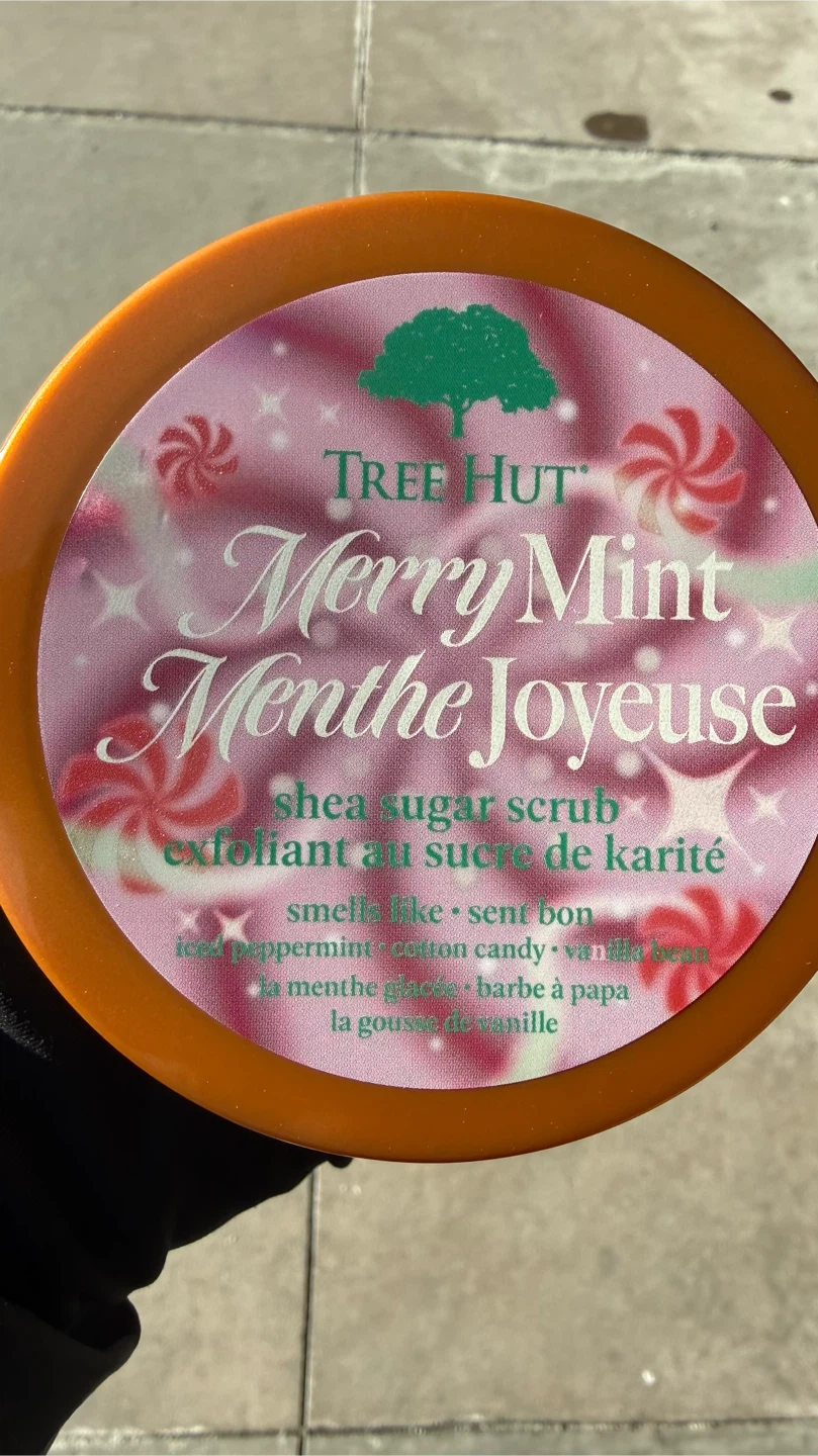 NEW unopened Tree Hut Merry Mint Shea Sugar Scrub - 510g - photo 2