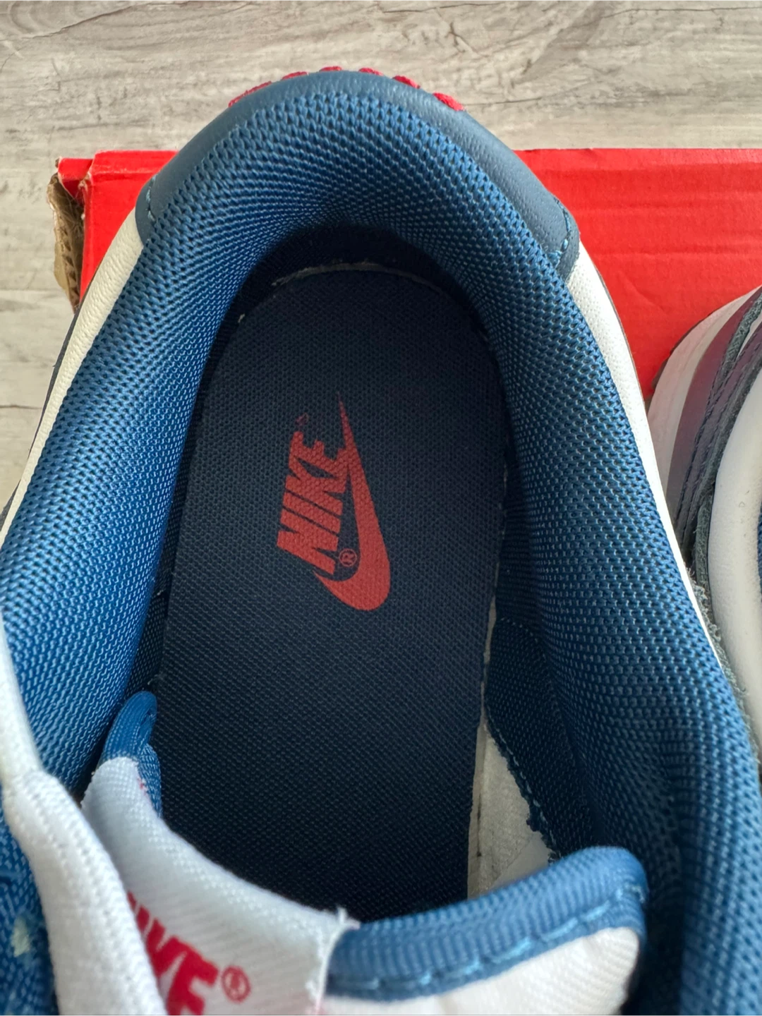 Nike Dunk Low Retro White/Valerian Blue - photo 3