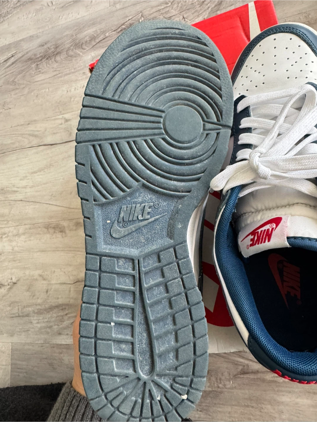 Nike Dunk Low Retro White/Valerian Blue - photo 5