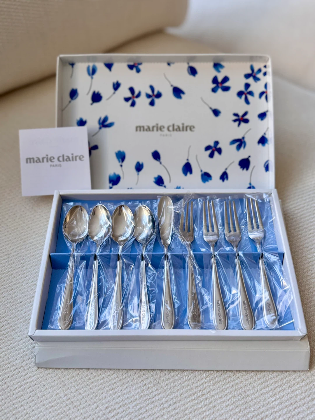 Marie Claire Paris Cutlery Set - New in Box