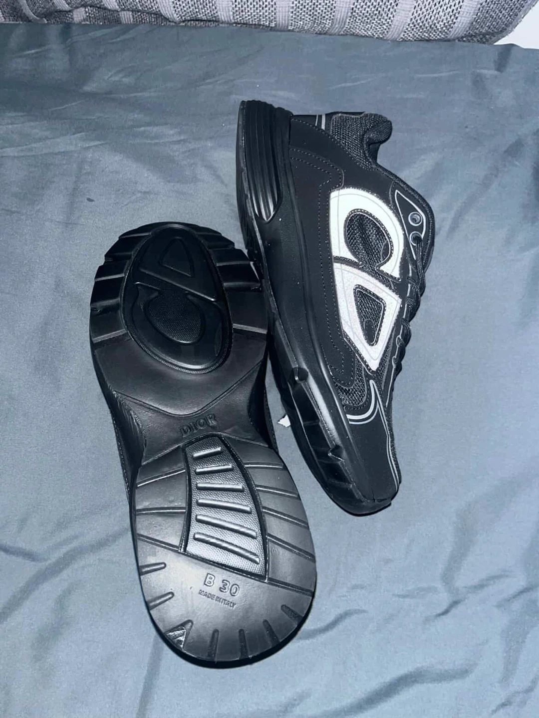 Dior B30 Black Sneakers - photo 2