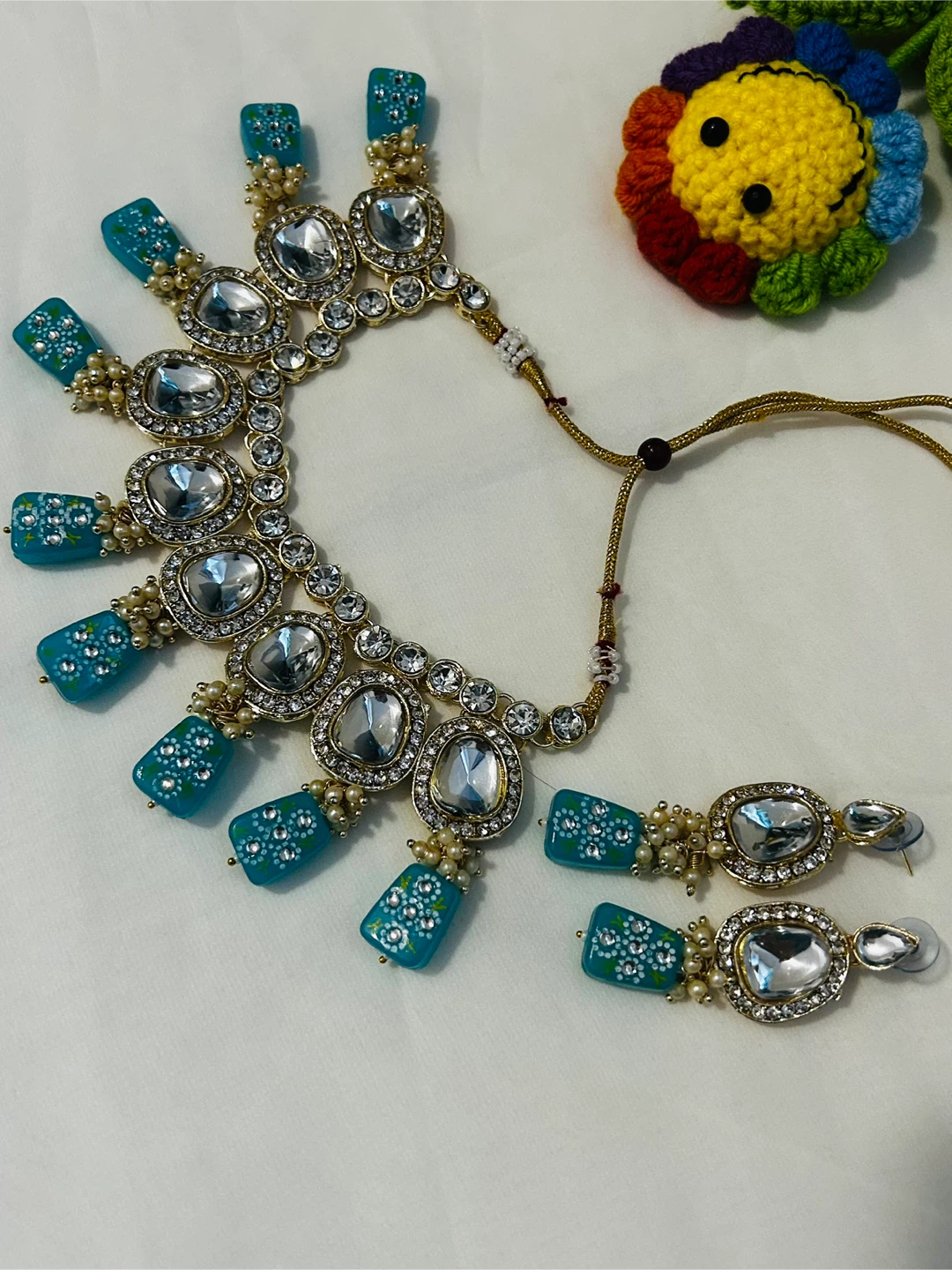 Necklace and Earring Set - Turquoise & Silver #gifting