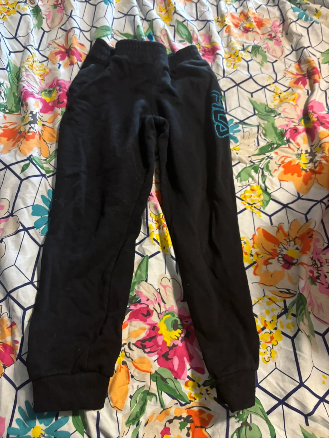 Fila Black Sweatpants Size M (7/8)