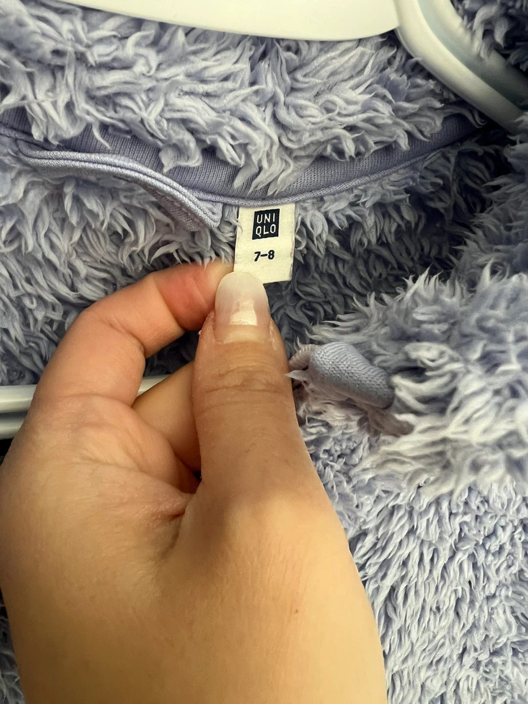 Uniqlo Fuzzy Fleece Jacket - Size 7-8 - photo 2