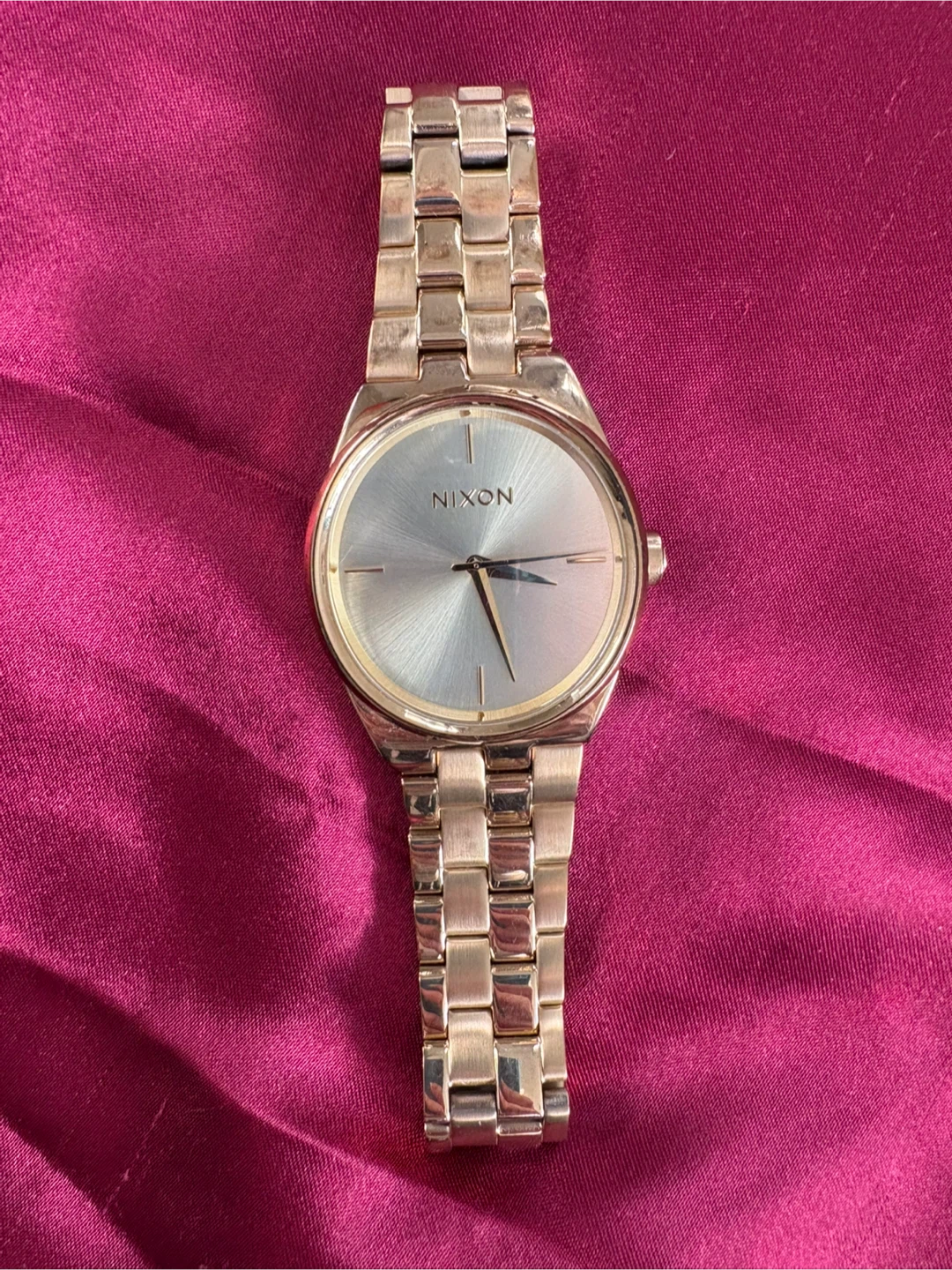 Nixon 'The Idol' Gold Watch - photo 4