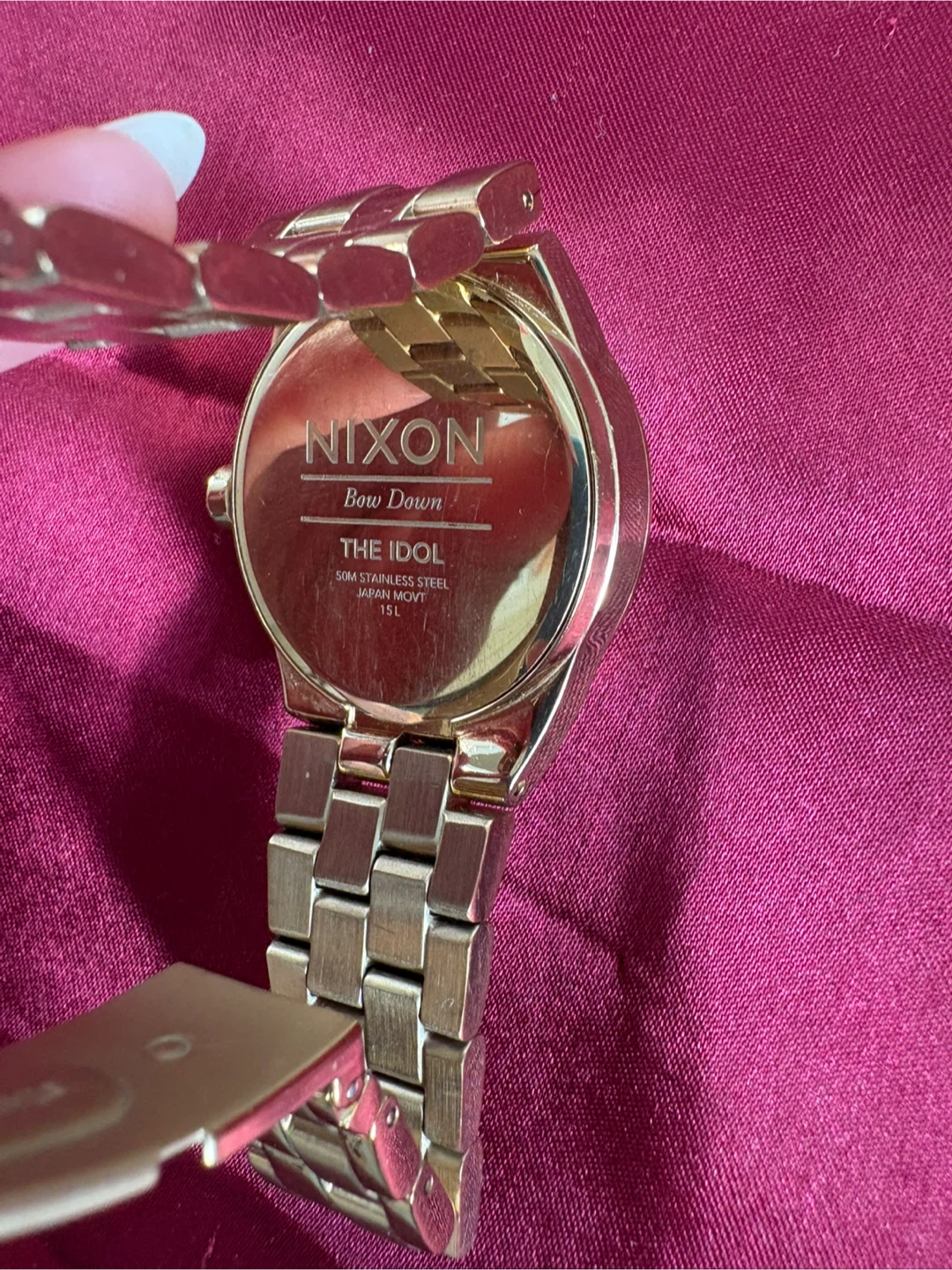 Nixon 'The Idol' Gold Watch - photo 2