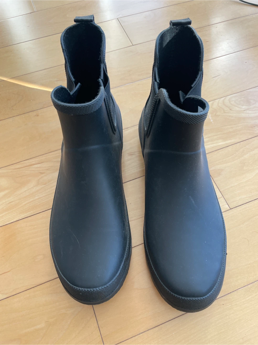 Black Chelsea Men’s Rain Boots - Size 10 #gifting