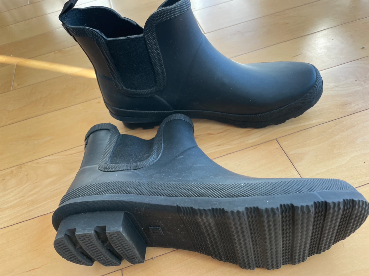 Black Chelsea Men’s Rain Boots - Size 10 #gifting - photo 3