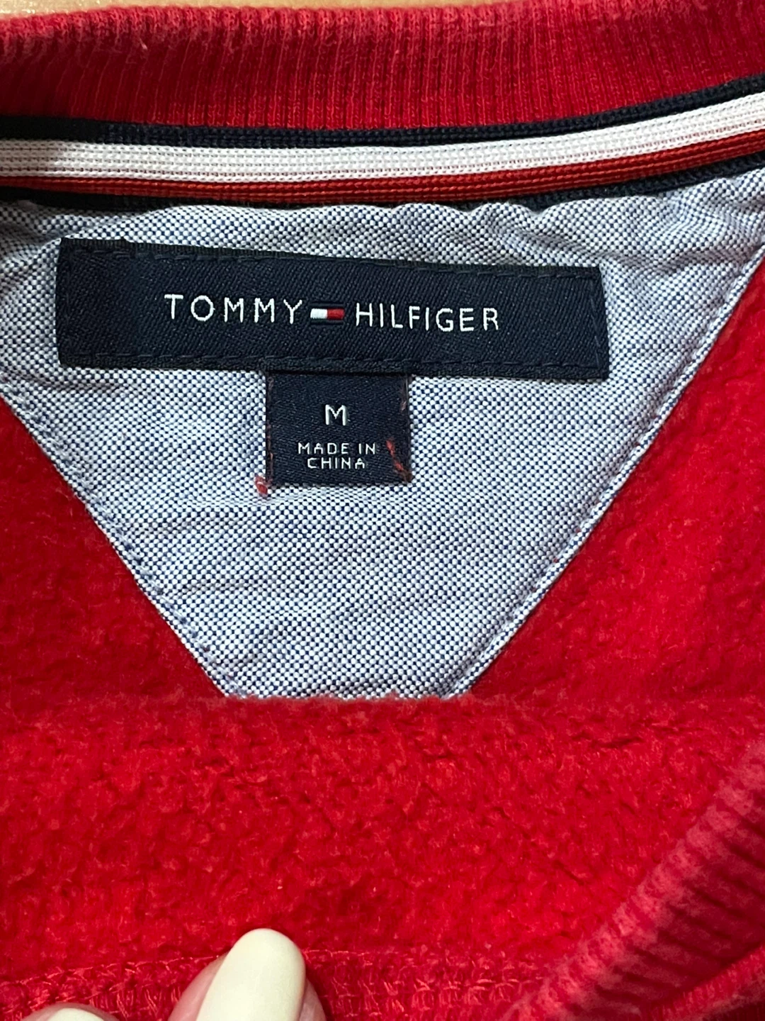 Tommy Hilfiger Red Sweatshirt - Size M - photo 2