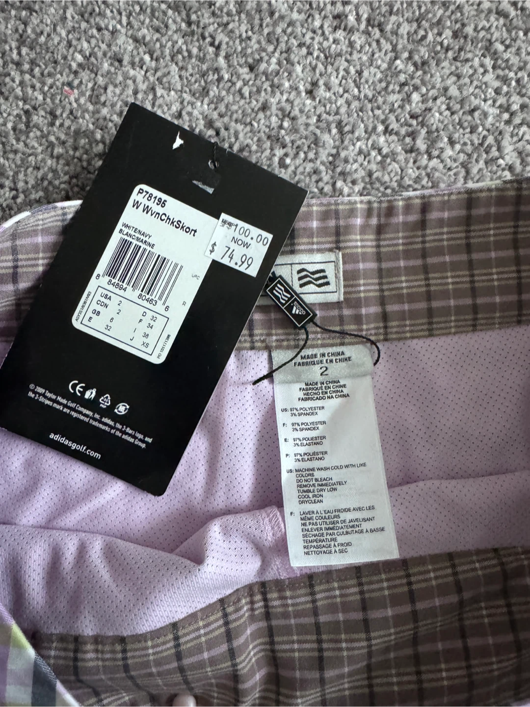 Women’s Golf skirt -Adidas - photo 5