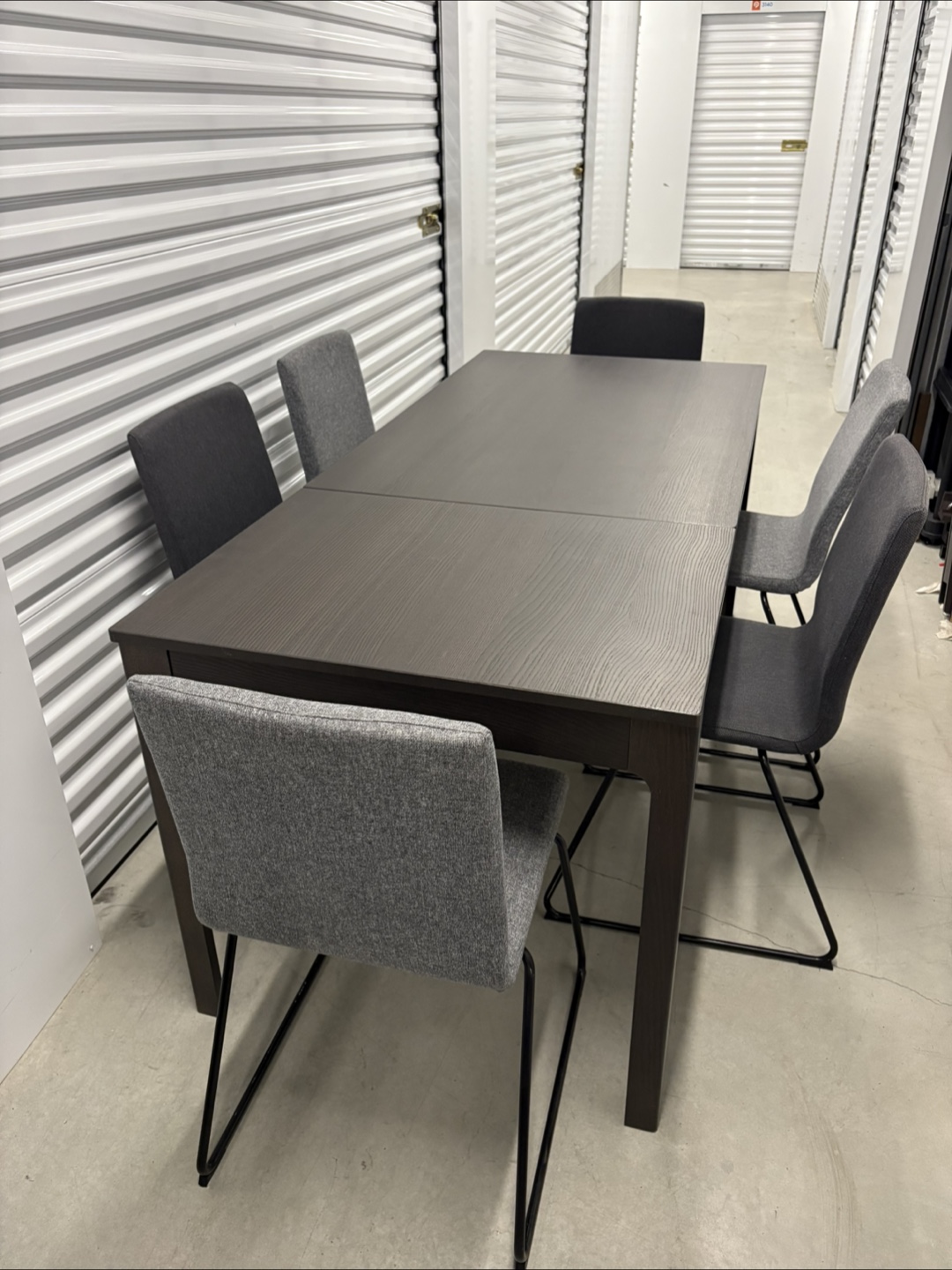 Can deliver—Ikea Ekedalen extendable table and 6 chairs.
