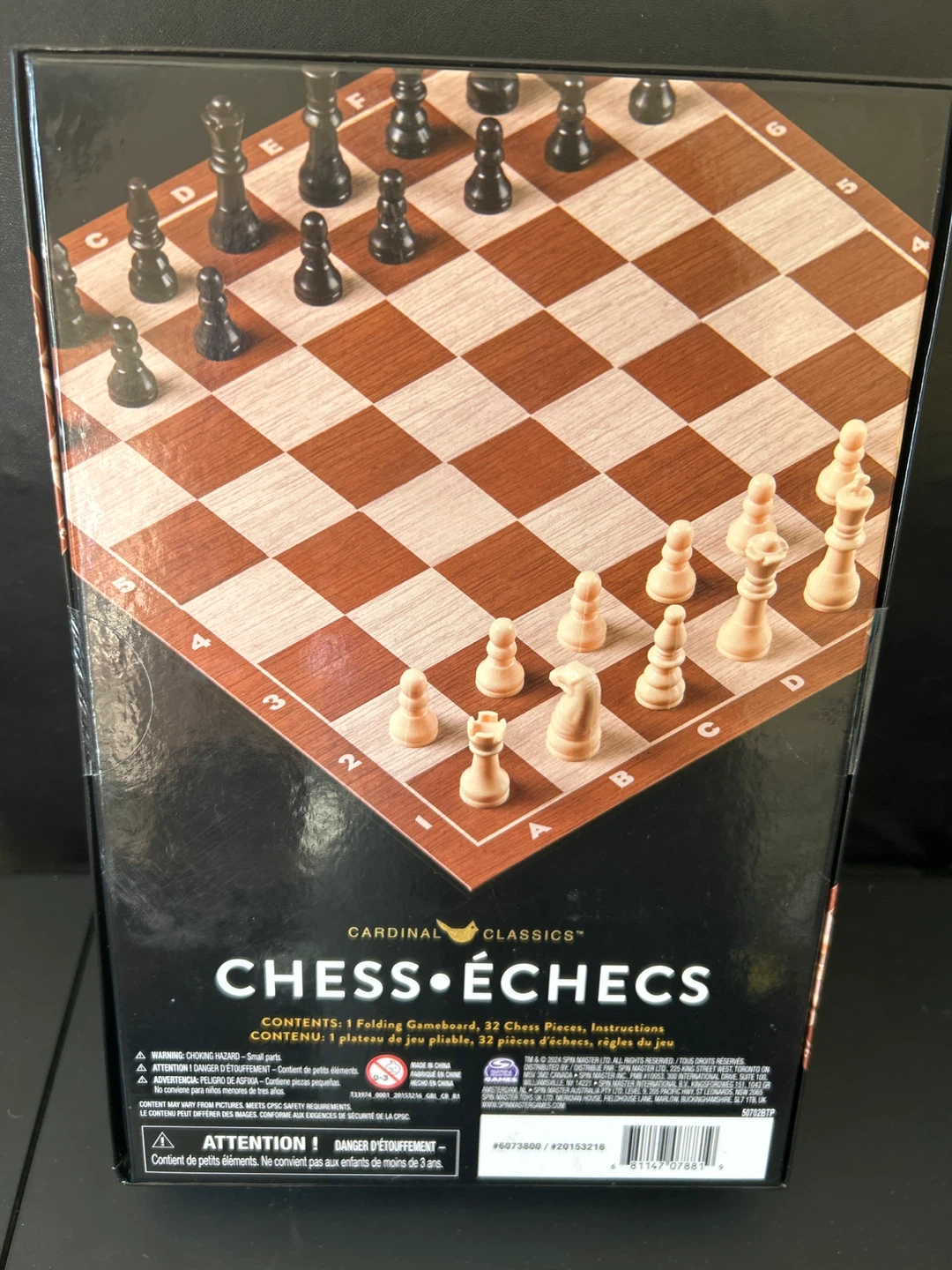 Cardinal Classics Chess Set - New in Box! - photo 2