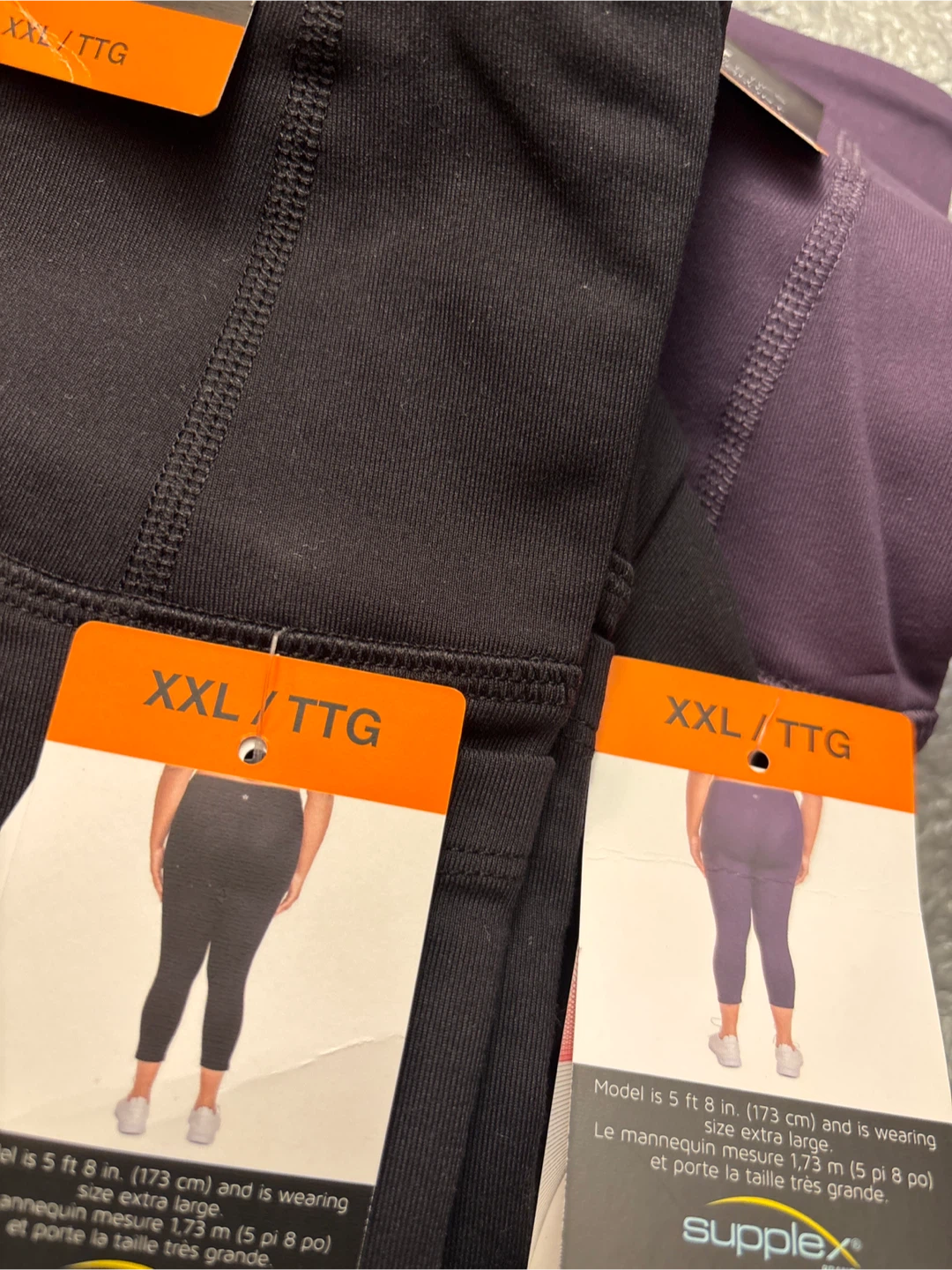 2pc Tuff Athletics Crop Tight Leggings - XXL - photo 3
