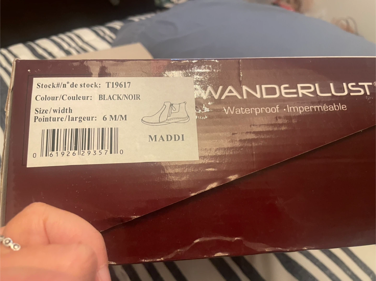 Wanderlust Maddi Black Waterproof Boots - Size 6M - photo 4