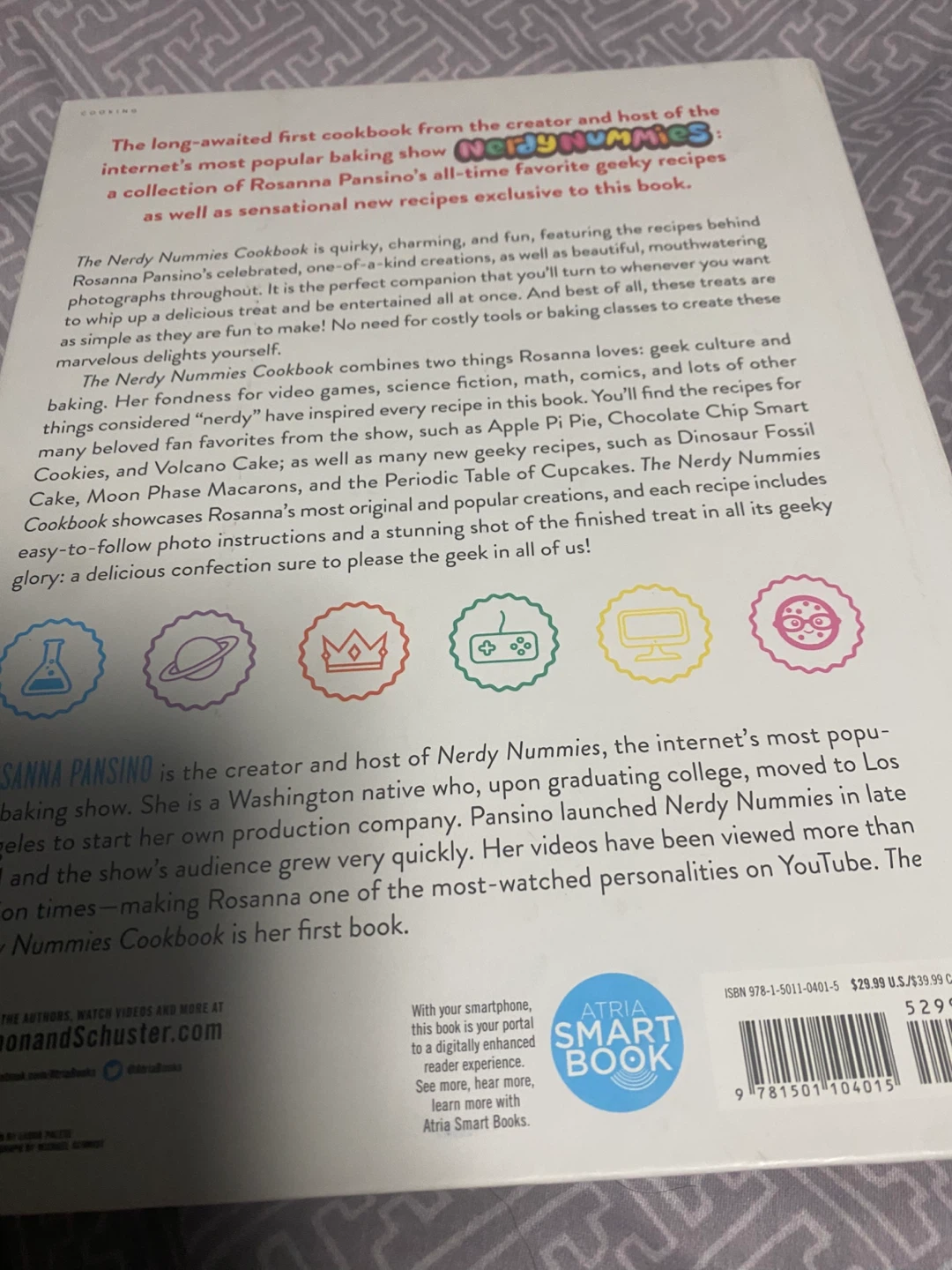 The Nerdy Nummies Cookbook by Rosanna Pansino - photo 2