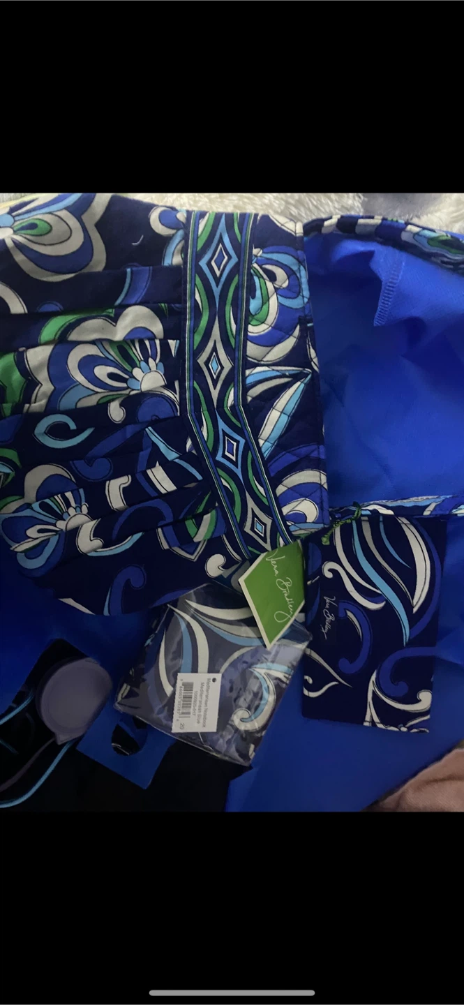 Vera Bradley Handbag - Mediterranean Blue