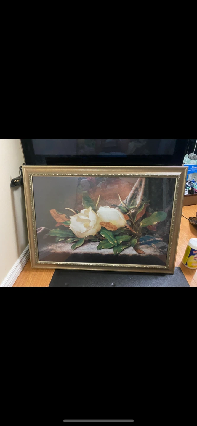 Framed Floral Print