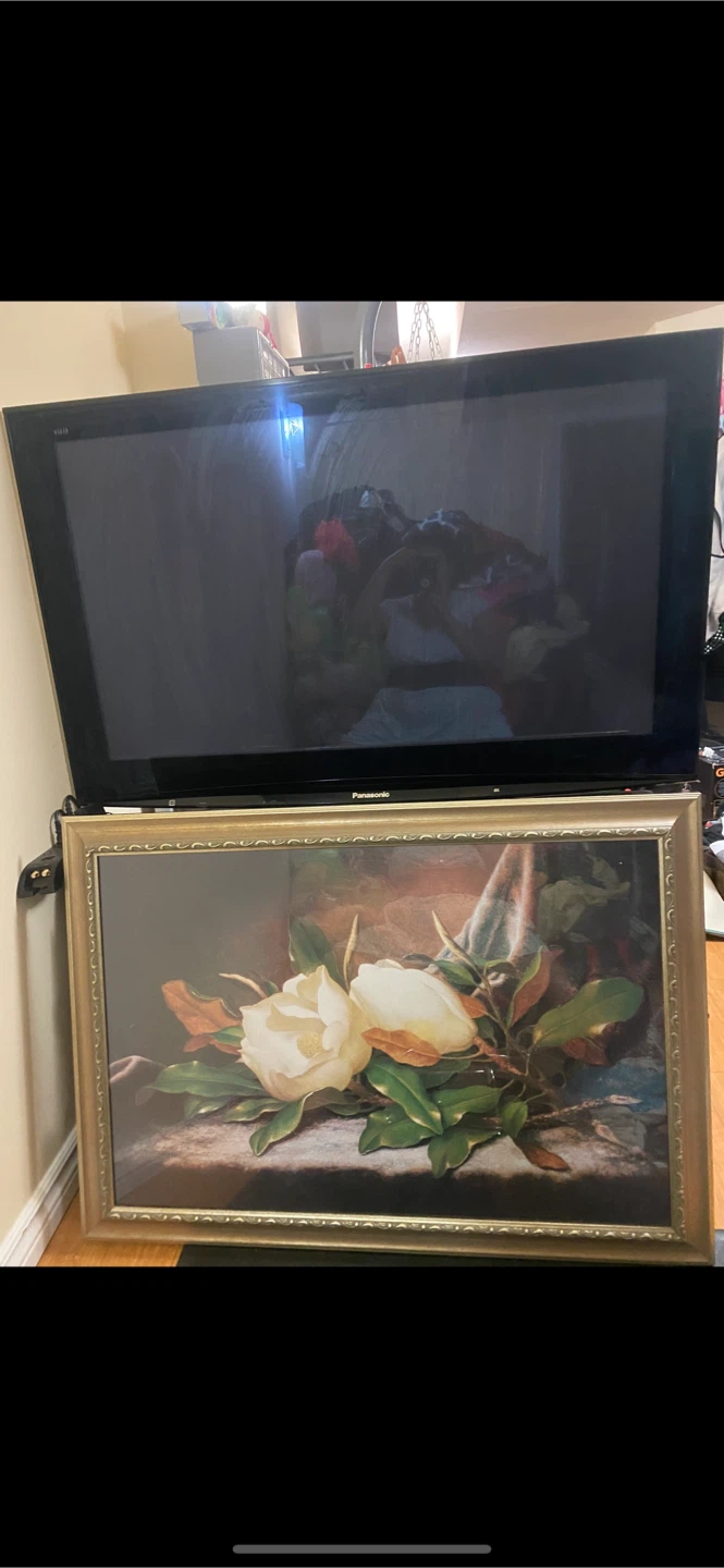 Framed Floral Print - photo 2