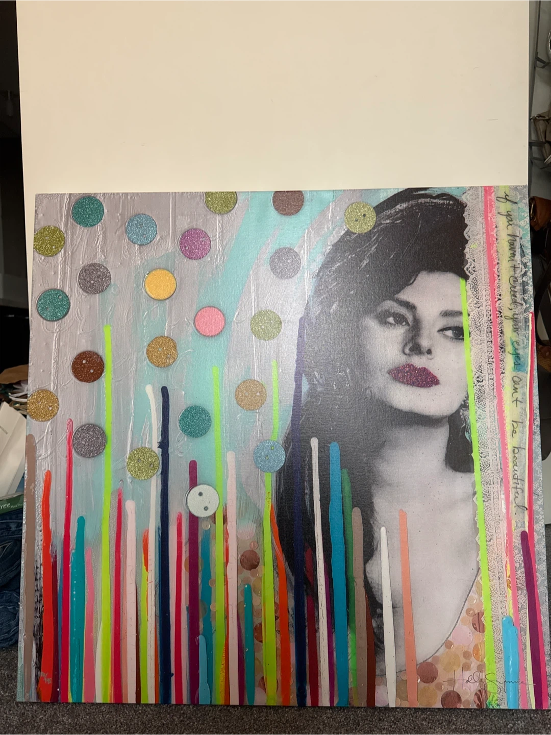 Canvas wall art