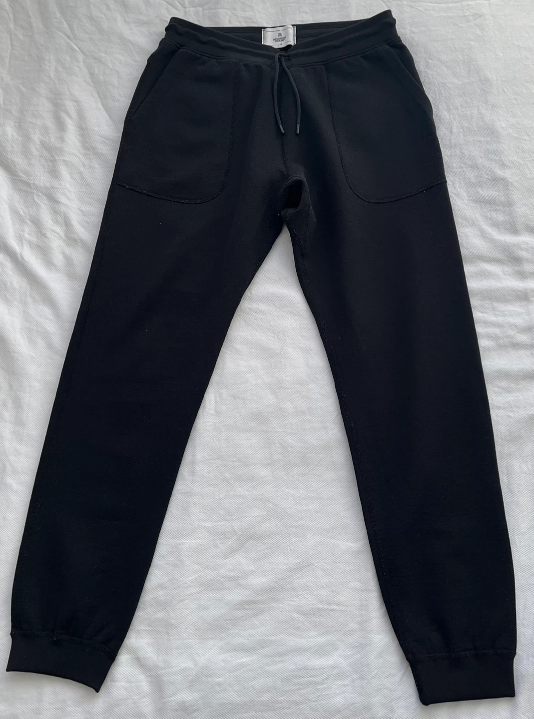 Reigning Champ Black Workout Pant Slim Fit Men’s Size Large