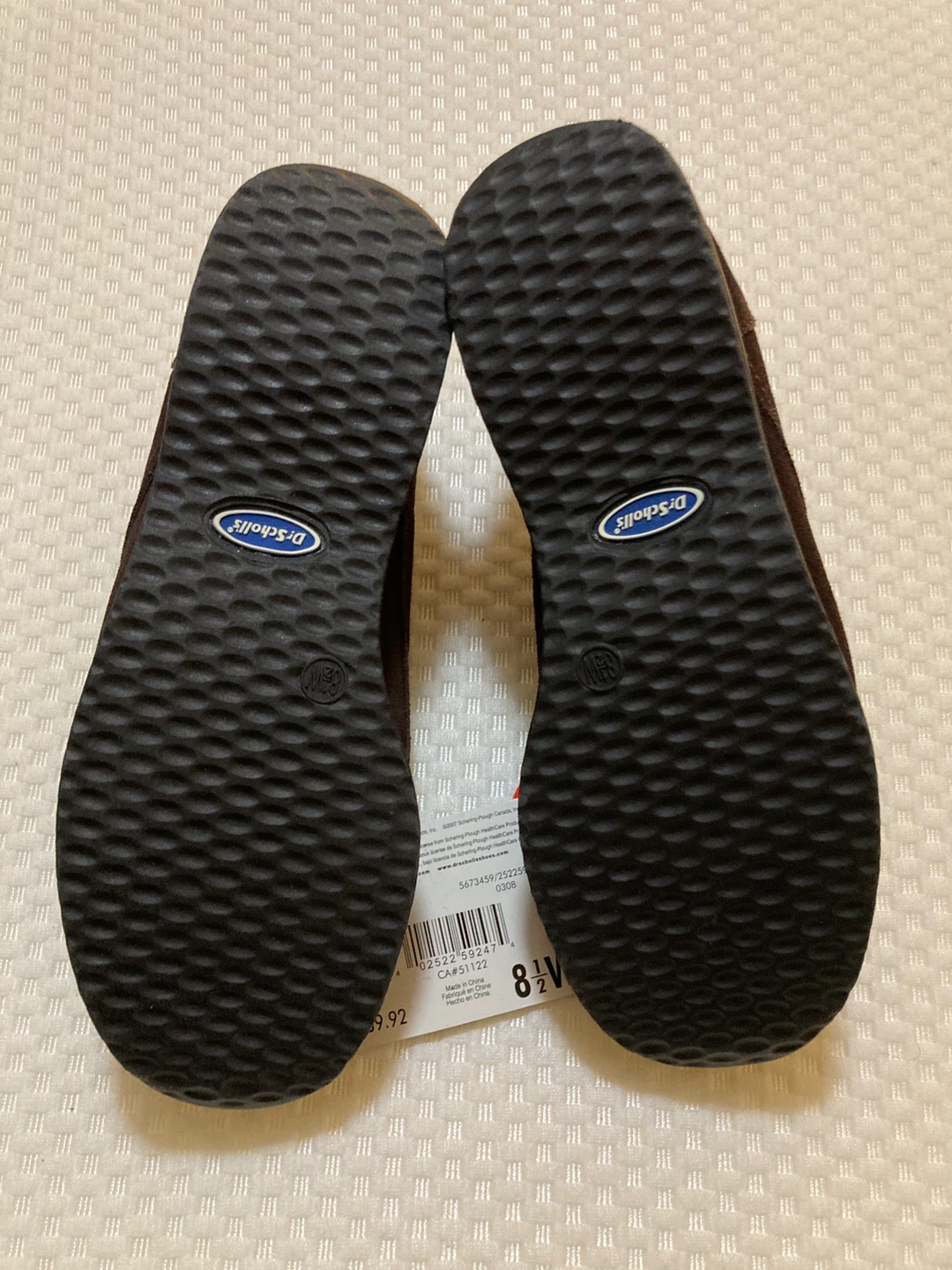 New Dr. Scholl's Brown Suede Shoes - Size 8.5 Wide - photo 3