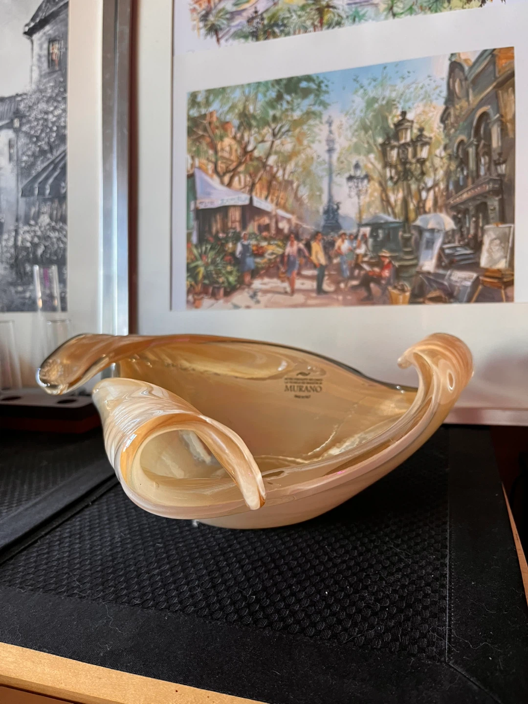 Murano Art Glass Bowl - Made in Italy
