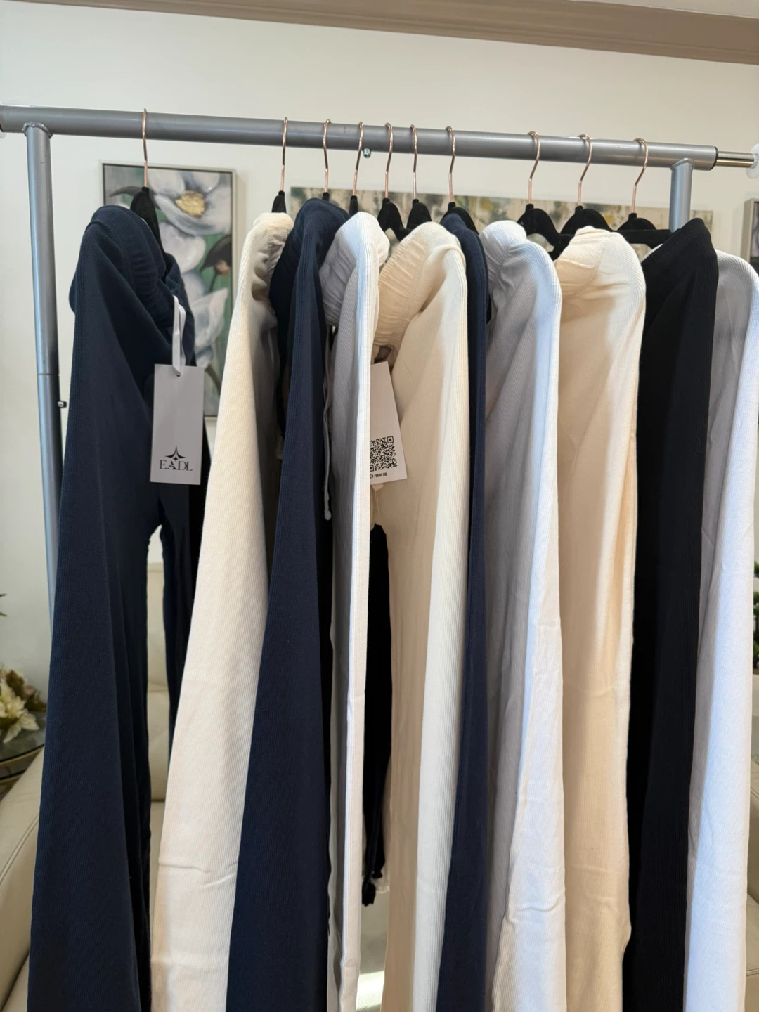 LxdL Lounge Pants - Blue, White, Beige