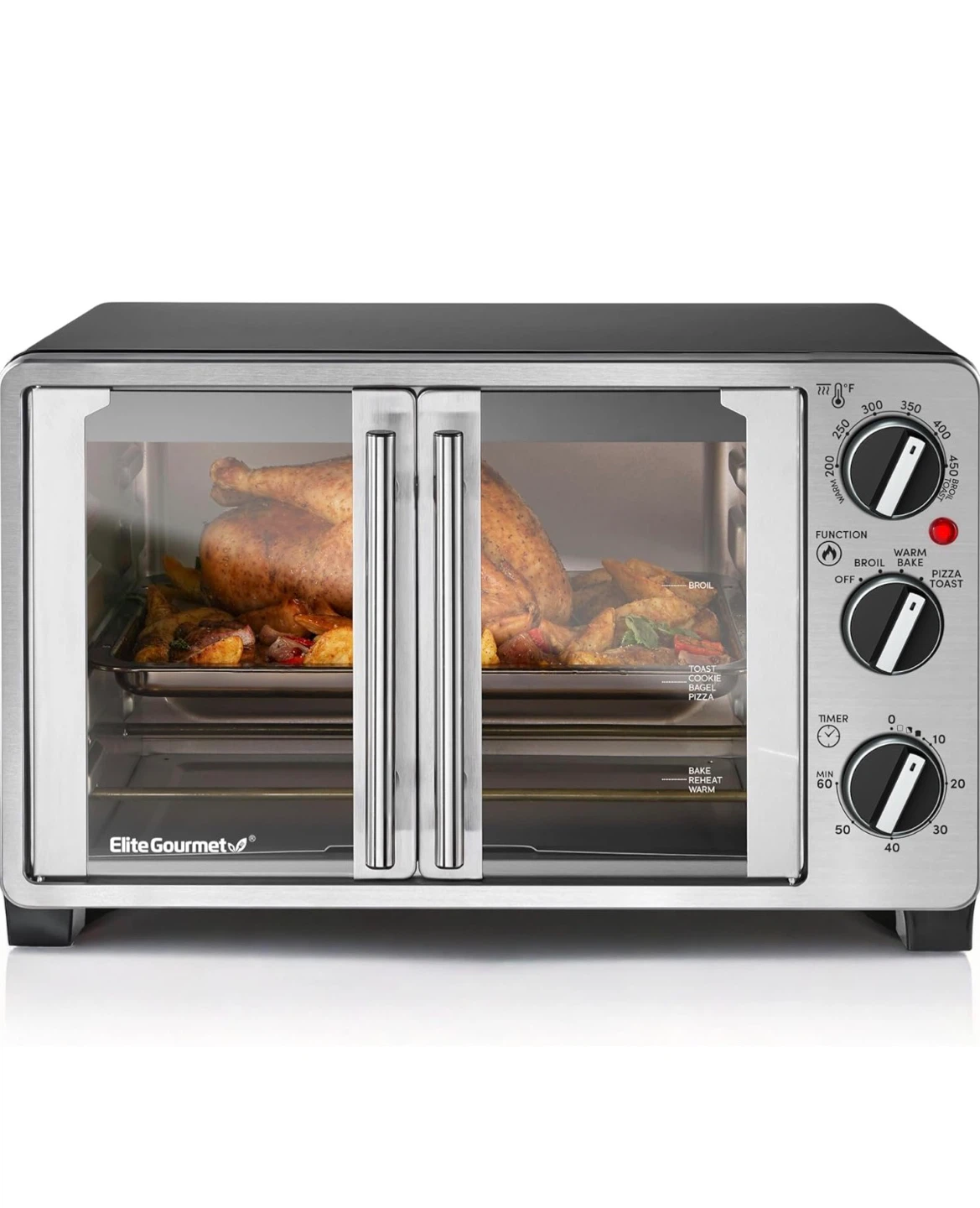 Elite Gourmet Countertop Toaster Oven - Large Capacity - photo 3