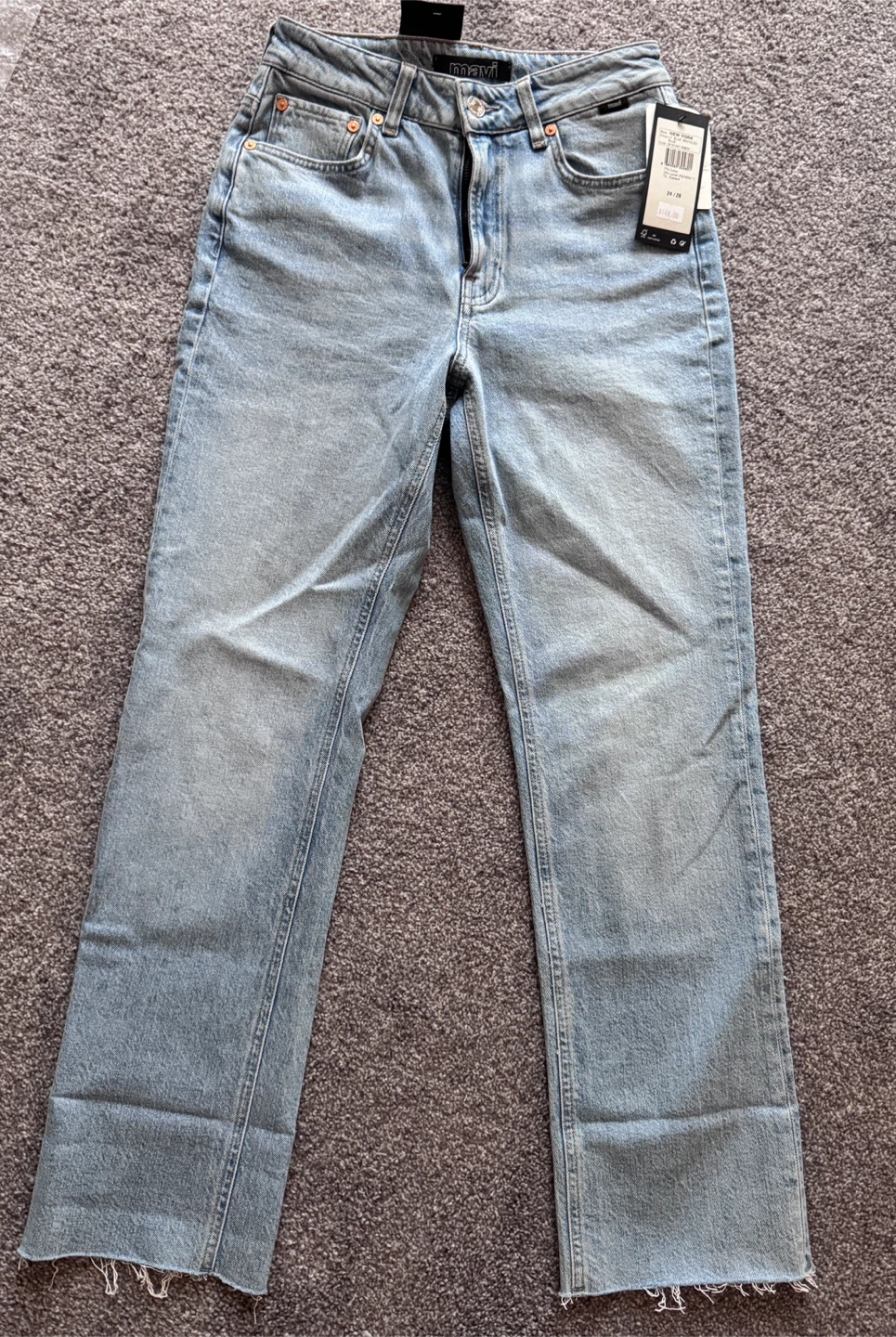 Brand New Mavi high rise straight jeans